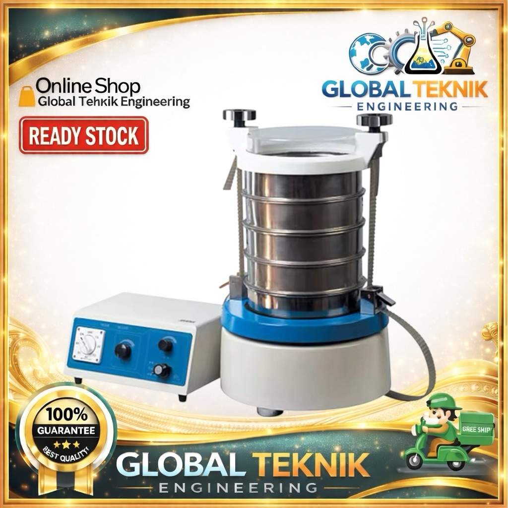 Mesin Sieve Shaker || WQS Vibrating Screen || AeLAB London Vibration Tranducer Sieve Shaker WQS Vibr