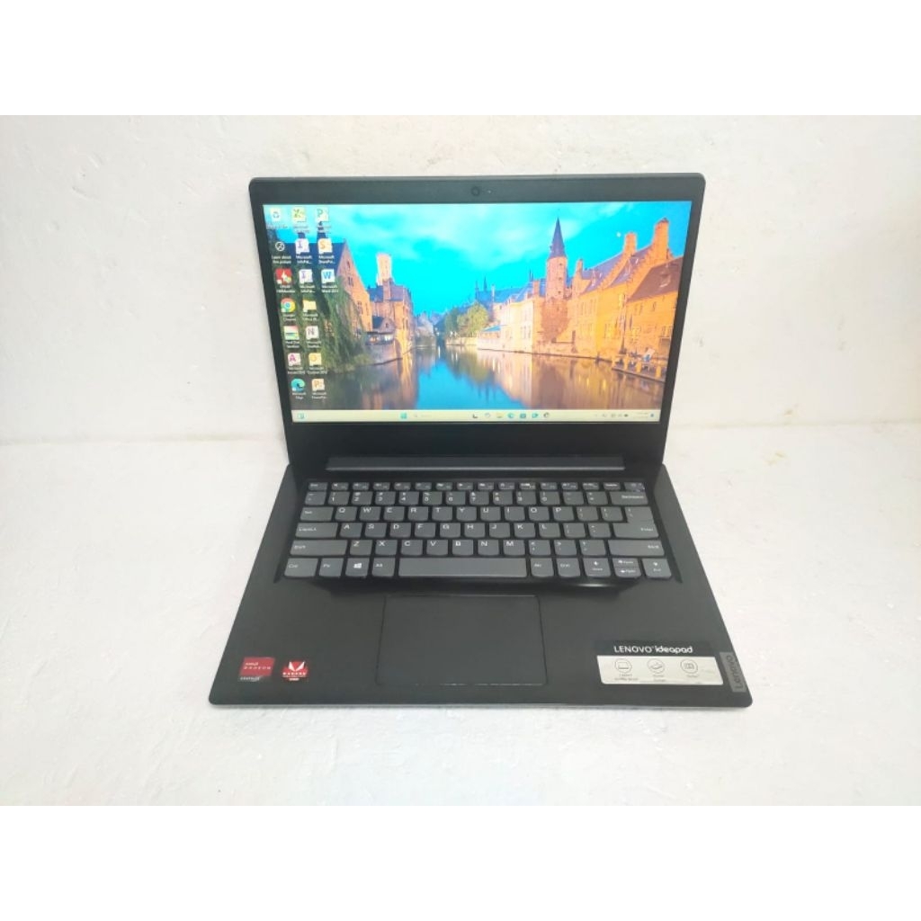 B613 Laptop Lenovo ideapad s145-14API AMD ryzen 5-3500U Ram 4GB ssd 256GB Siap pakai