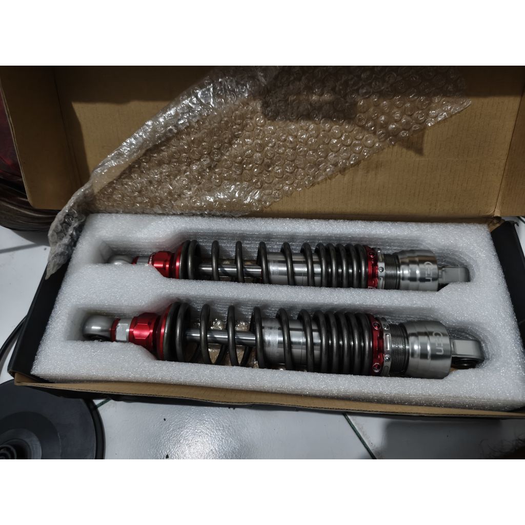 shock belakang motor bebek gen cen genesis 1985 ukuran 340 second