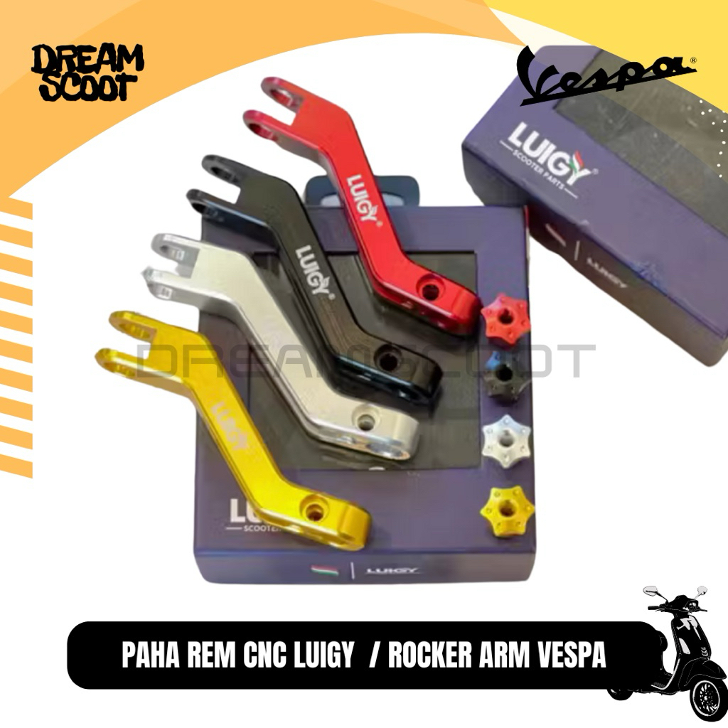 Paha rem belakang Luigy Vespa sprint Vespa Primavera vespa S Vespa LX Vespa matic Paha rem Vespa Pah