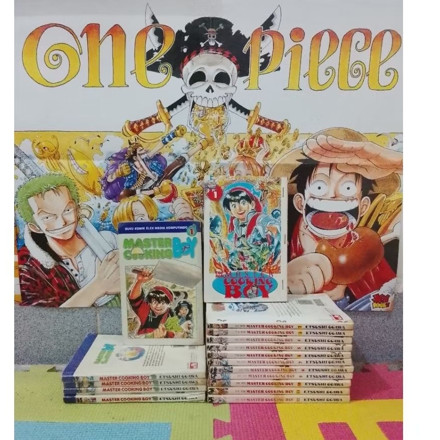komik full set tamat master cooking boy 1-5 end + the real master cooking boy 1-12 end