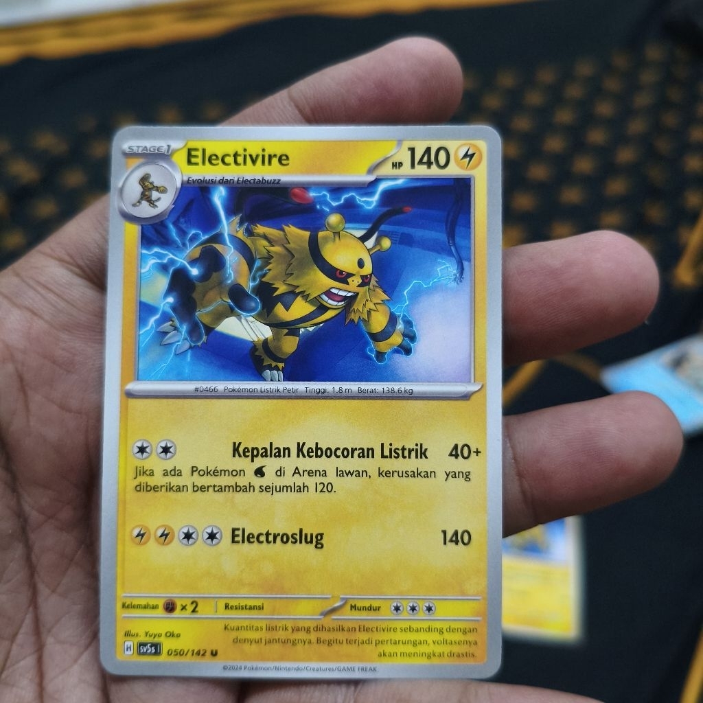 electivire tcg pokemon / kartu pokemon