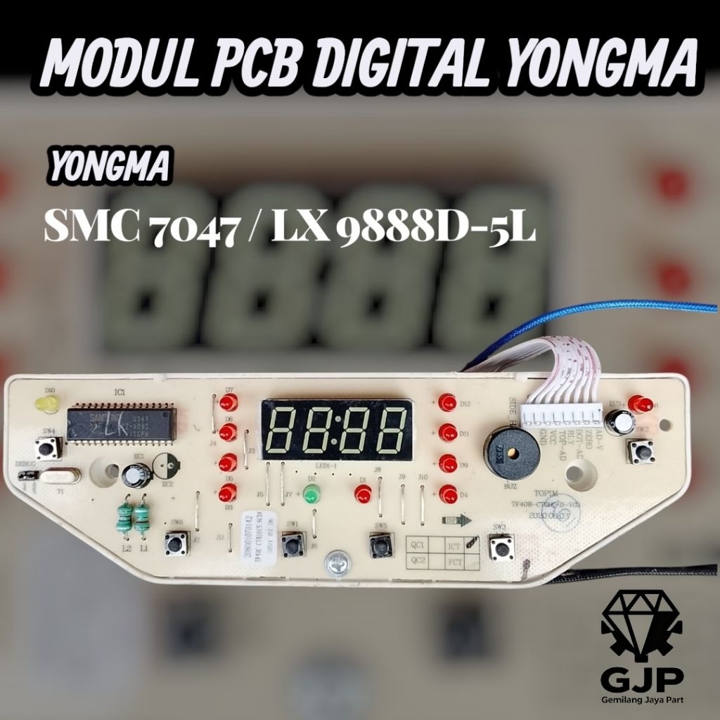 Modul PCB Papan Sirkuit Magic Com Digital YONGMA SMC 7047