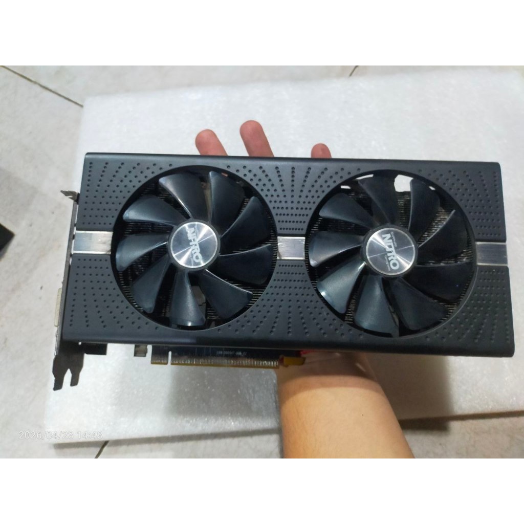 GPU VGA Sapphire Nitro+ RX 570 RX570  8GB GDDR5 – Gaming 1080p GRAFIK CARD,GRAFIS CARD