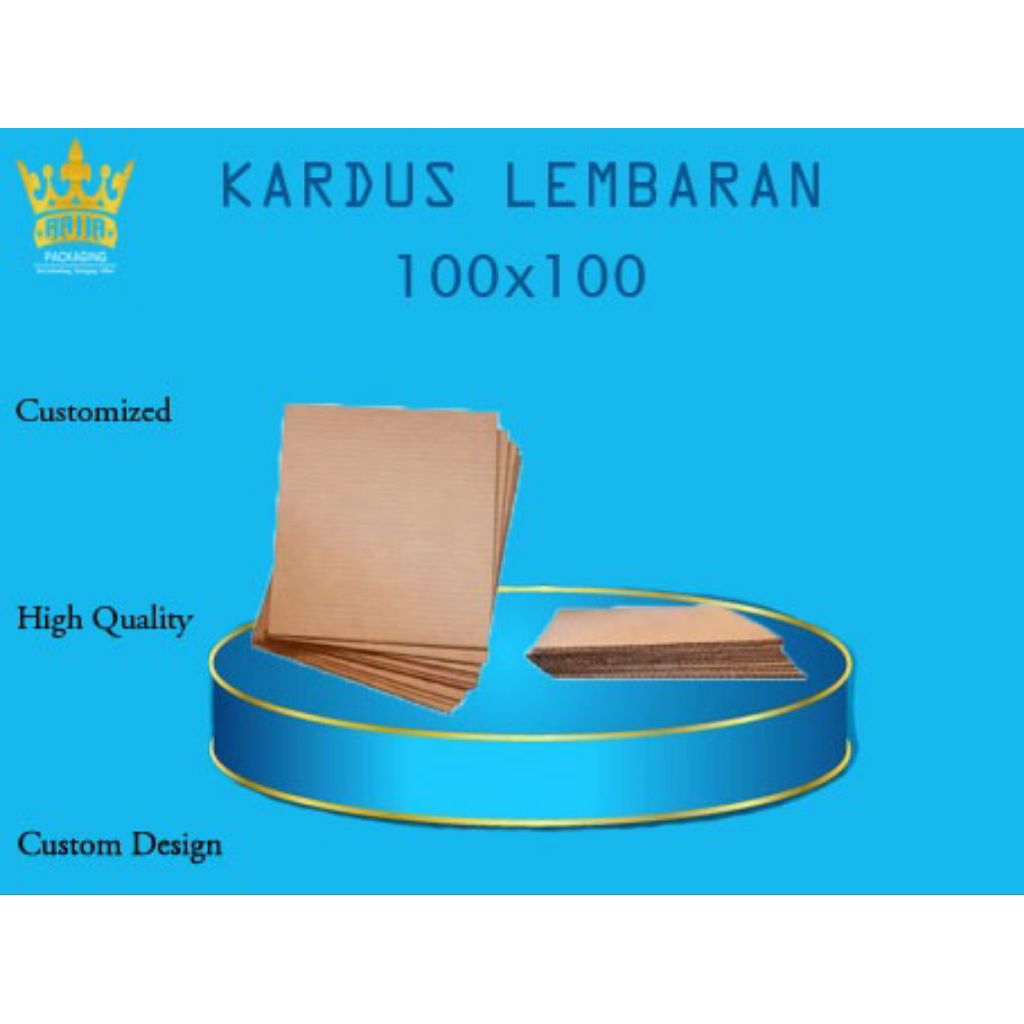 Kardus Lembaran 100x100