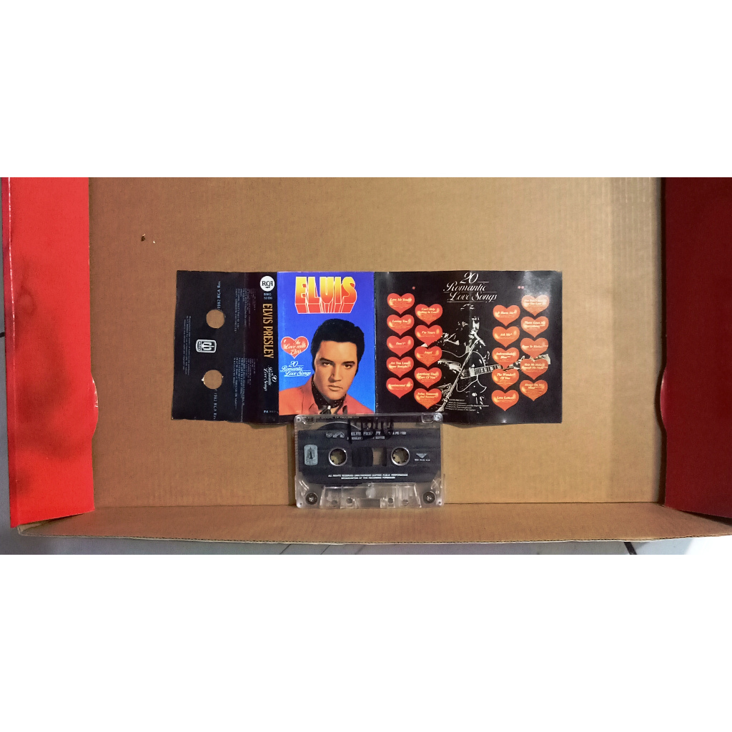 ELVIS PRESLEY - 20 ROMANTIC LOVE SONGS - Kaset