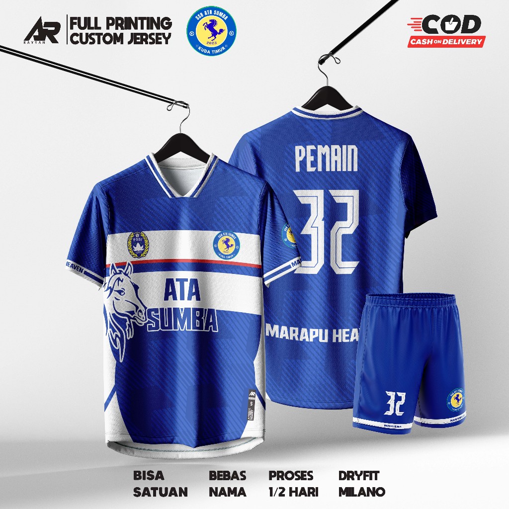 BAJU Khusus SSB ATA SUMBA / Jersey Baju Sepak Bola SSB ATA SUMBA 2026