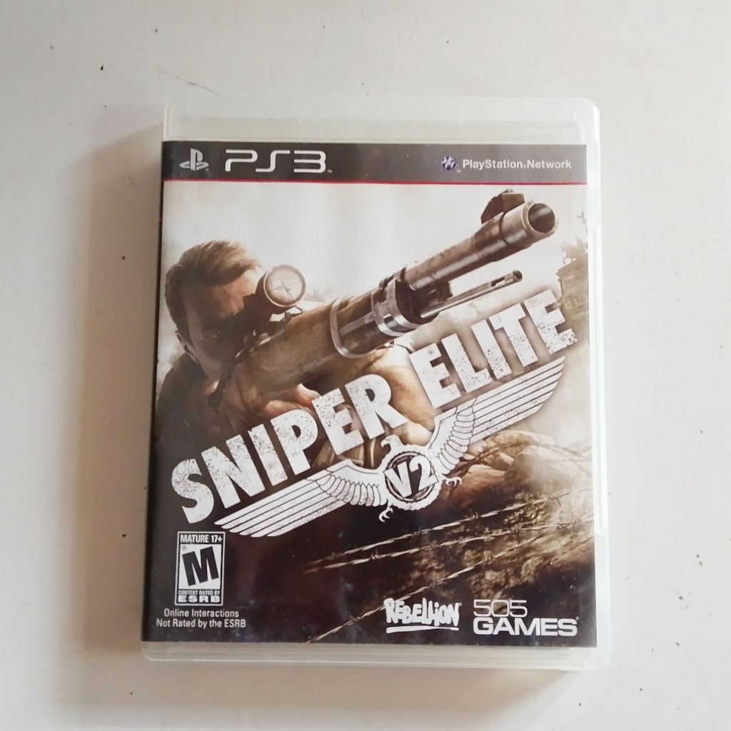 BD Kaset PS3 Original Sniper Elite V2