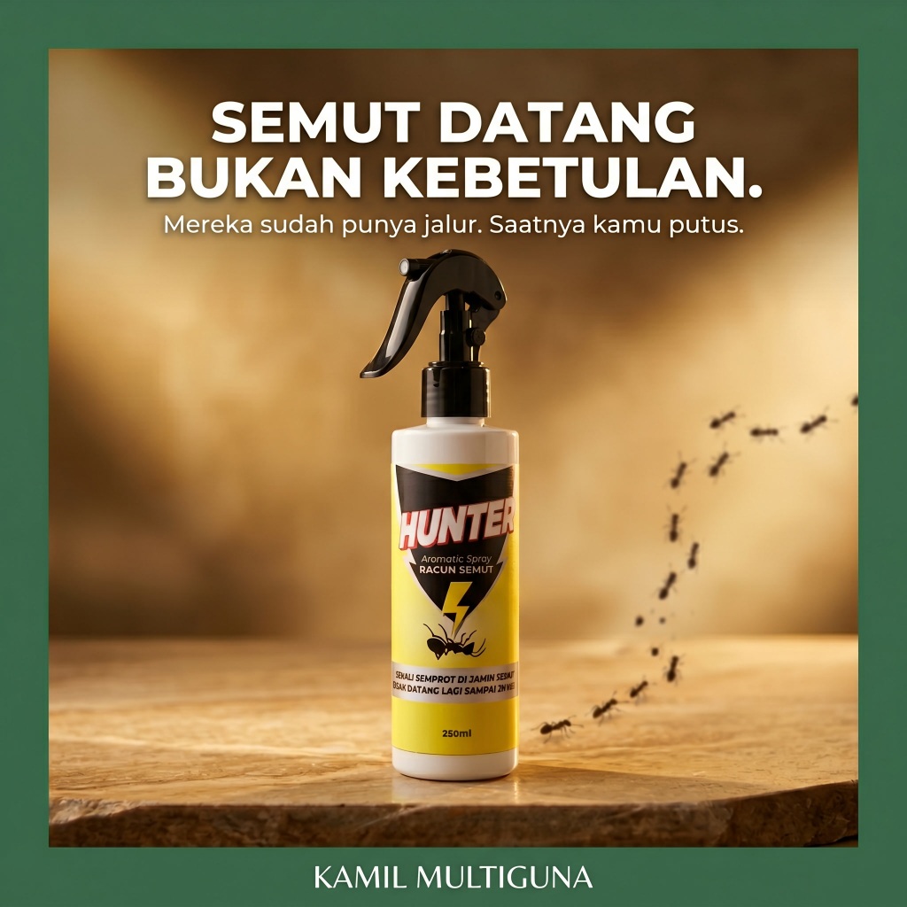 HUNTER racun semut semprot super ampuh mati di tempat racun semut cair racun semut merah semprotan a