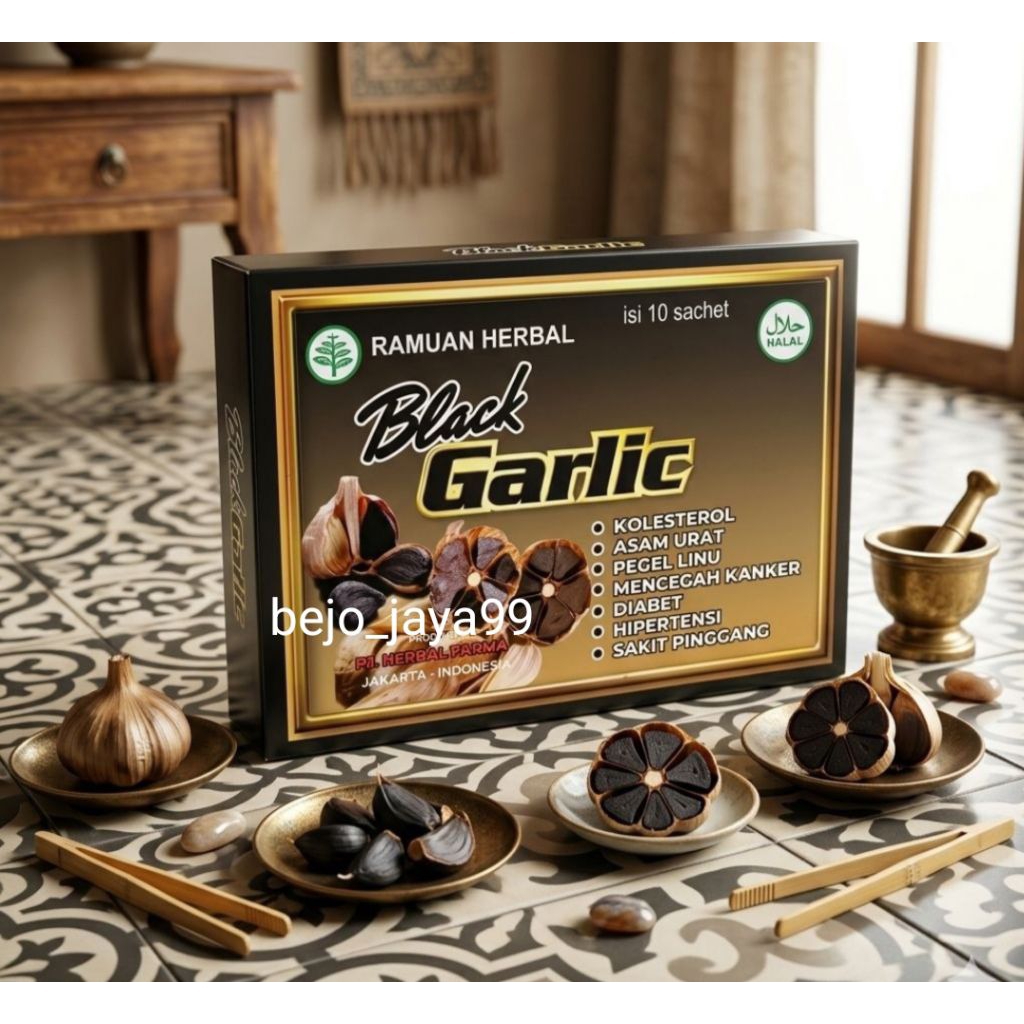 kapsul Black Garlic bawang tunggal