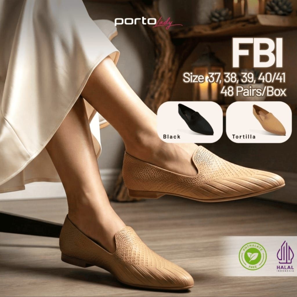 FLAT SHOES PORTO LADY FBI