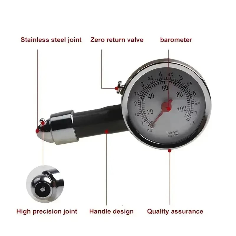 BENZ Tire Pressure Gauge TG-915 Original – Pengukur Angin Ban Mobil & Motor