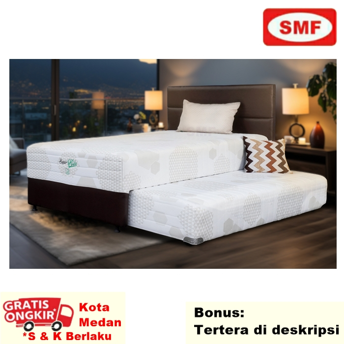 BED DORONG 2 IN 1 - SUPERKIDS - AIRLAND - 140/120/100