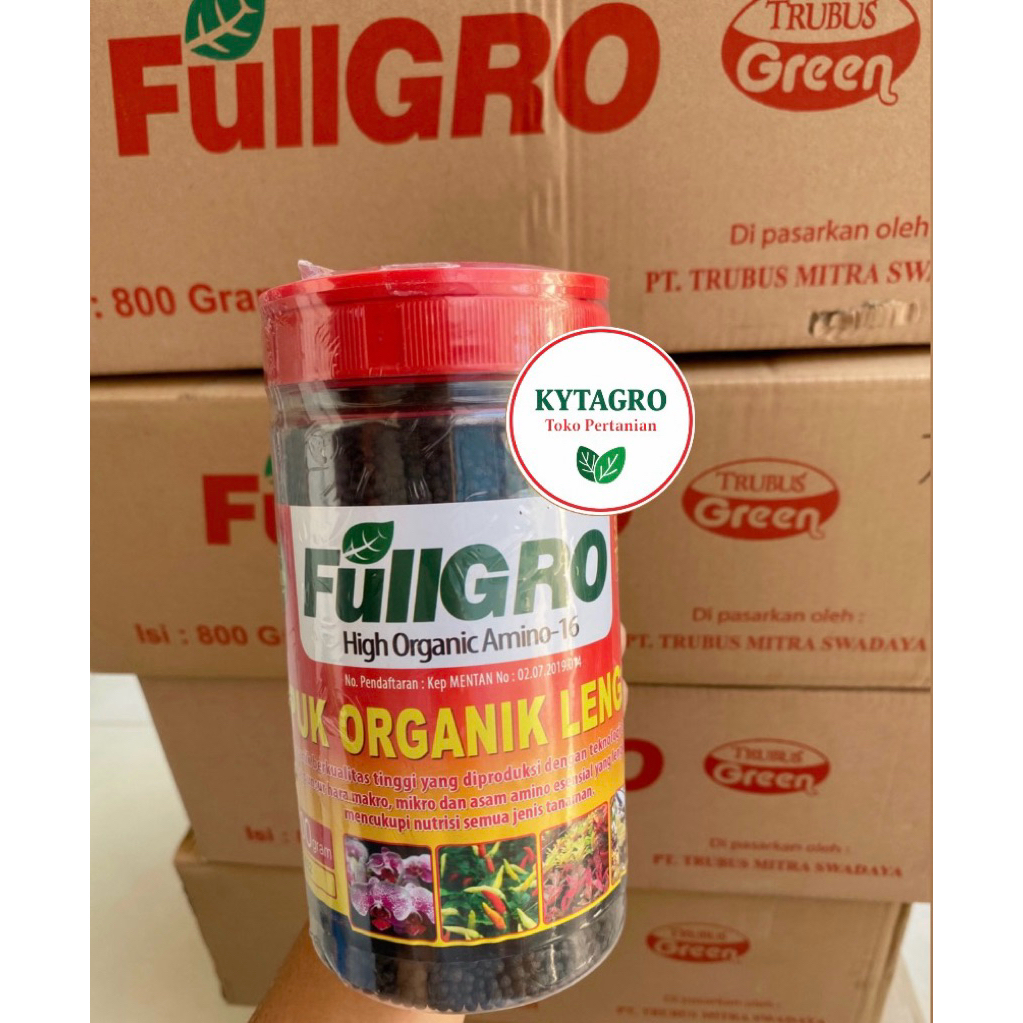 trubus pupuk organik Fullgro (toples pabrik)