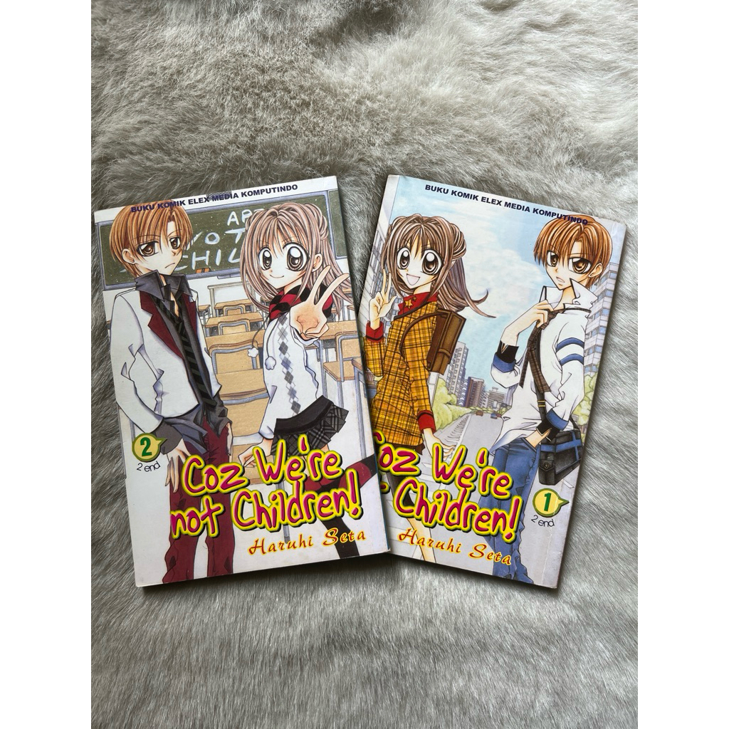 Komik Coz We’re Not Children by Haruhi Seta Set Vol 1-2 Tamat