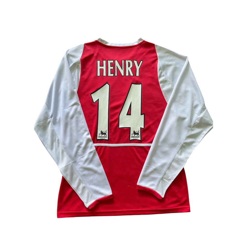 JERSEY RETRO ARSENALLL HOME LONG SLEVEE NNS HENRY 2002/203