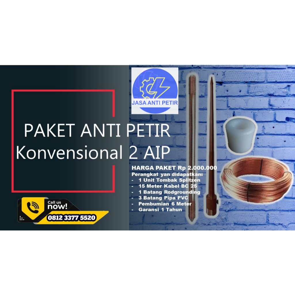 Anti Petir 2 Tombak