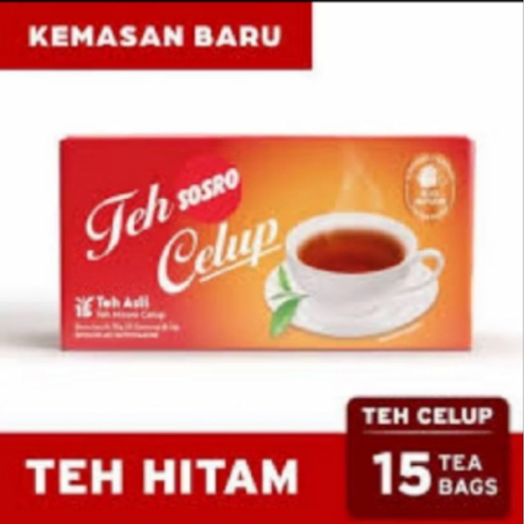 Teh celup Sosro isi 15