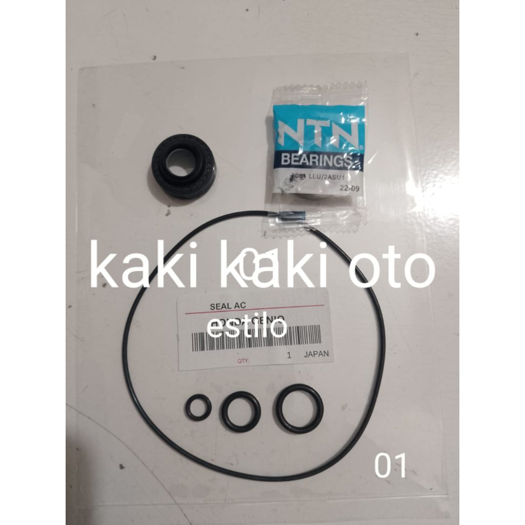 Shaft seal shaft lip seal kompresor AC seal compresor ac lengkap honda estilo