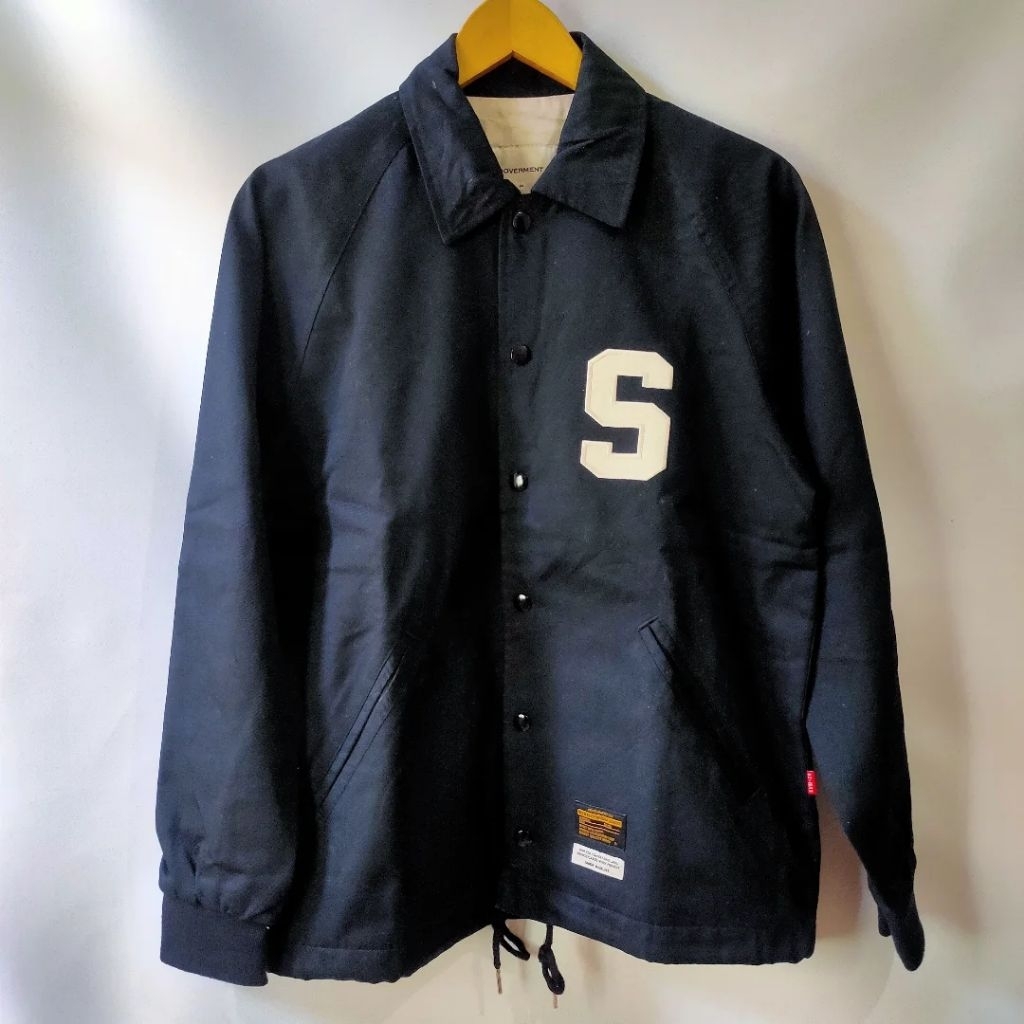 Coach Jacket Canvas by Soverment Size L JK34