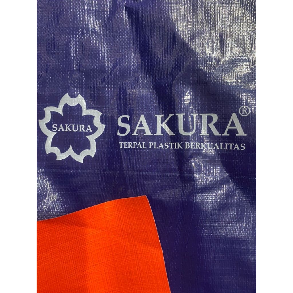 Terpal Plastik A8 Sakura | Ukuran 6x6 Meter