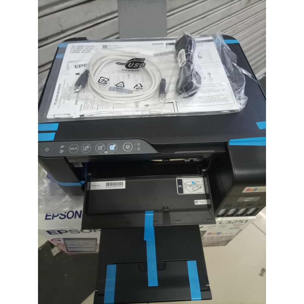 Printer Epson L3251 Printer baru New Print Scan Copy Wifi