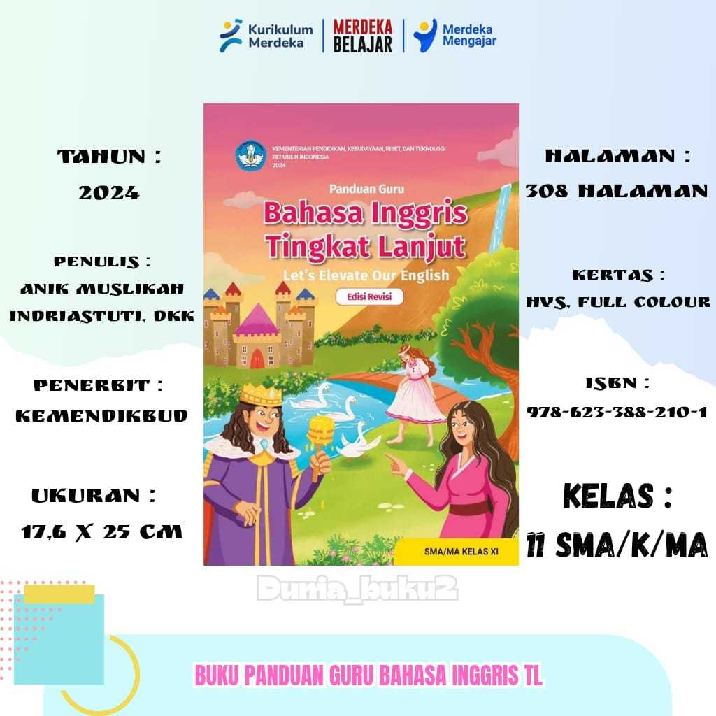 BUKU GURU BAHASA INGGRIS TL EDISI REVISI KELAS 11 KURIKULUM PENGGERAK-MERDEKA SMA/K/MA PENERBIT: KEM