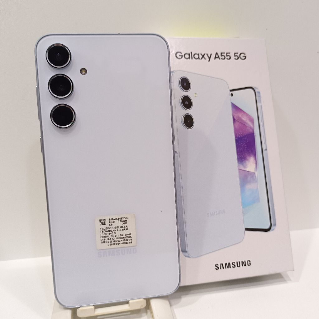 Samsung A55 5G 12/256GB 8/256GB Handphone second fullset batangan original bergaransi