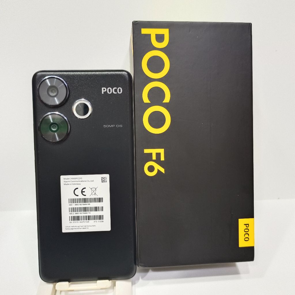 Poco F6 5G 12/512GB Handphone second fullset batangan original bergaransi