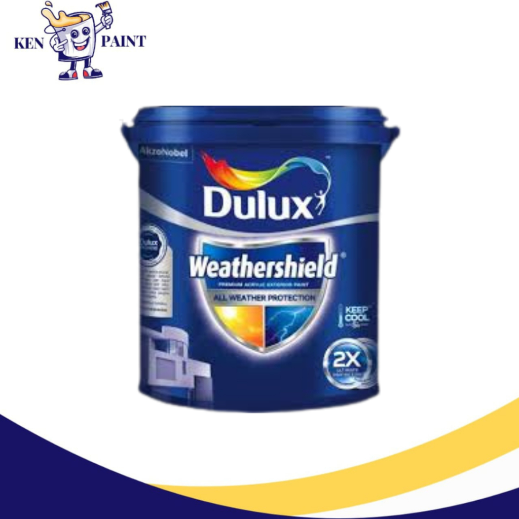 CAT TEMBOK LUAR DULUX WEATHERSHIELD 20KG