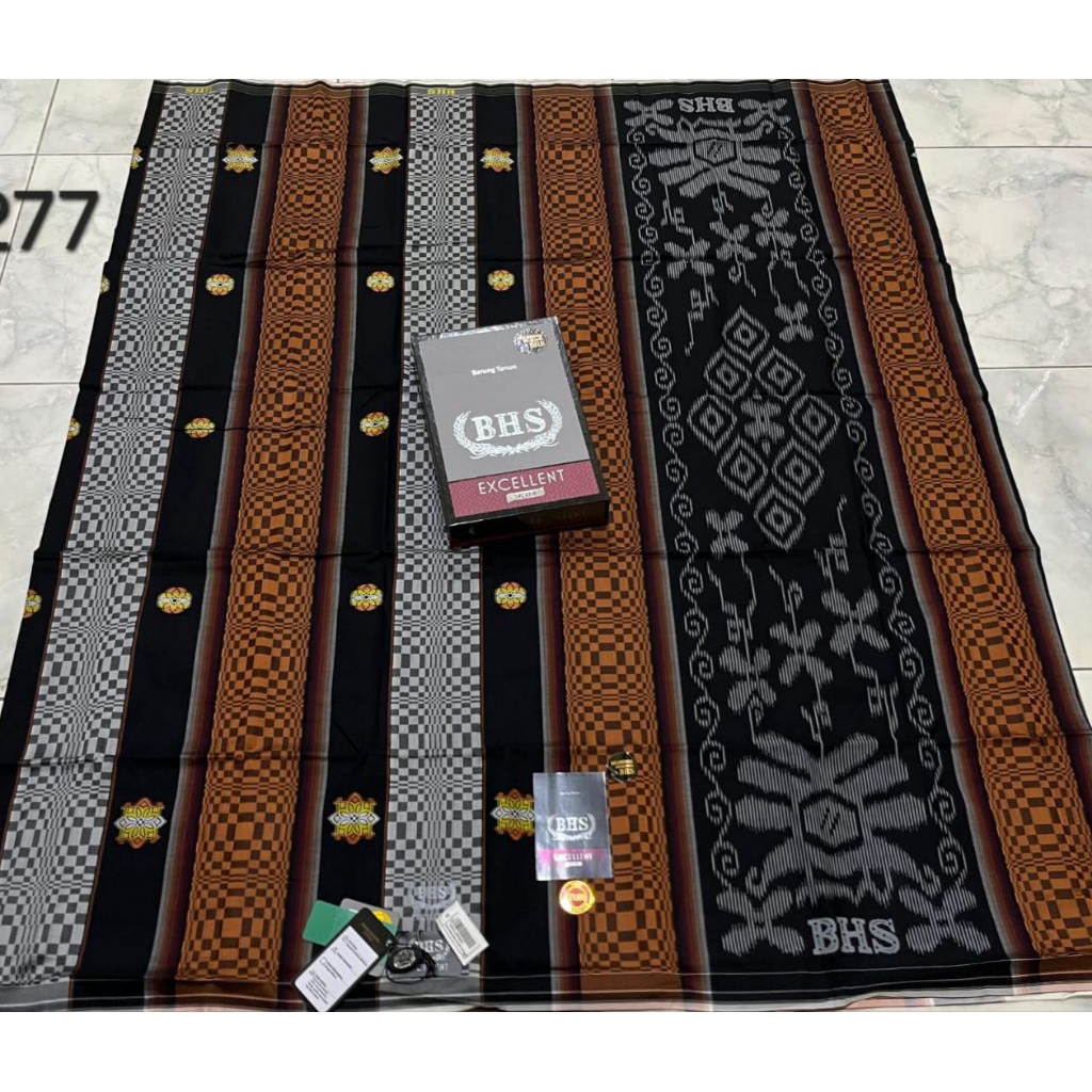 SARUNG BHS EXCELLENT SKT (SONGKET) MIX SILVER