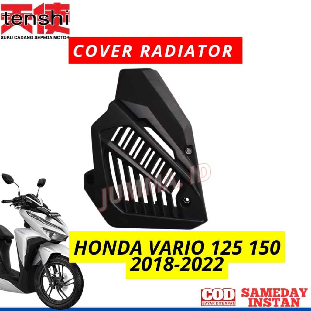 COVER RADIATOR TUTUP KIPAS RADIATOR HONDA VARIO 125 150 ESP 2013-2023