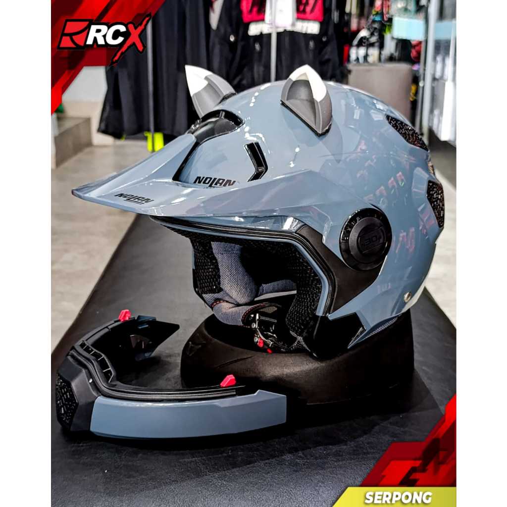 Helm Nolan N30-4P Slate Grey Original Bekas Second RCX