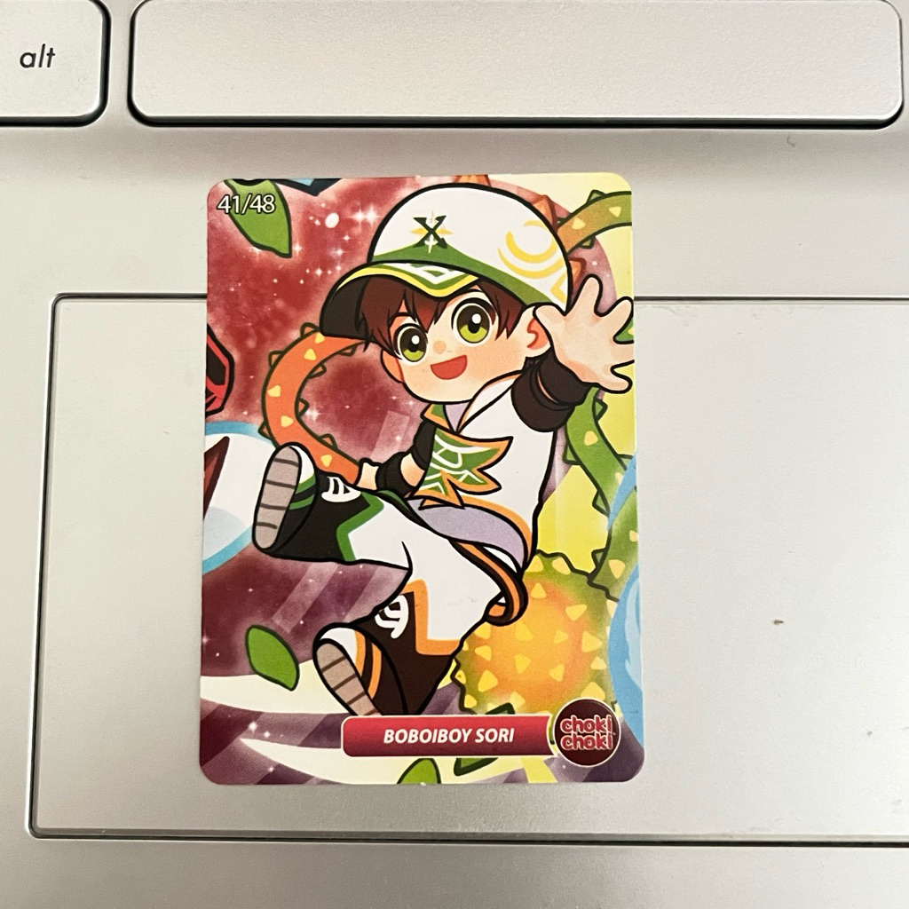 Kartu BoBoiBoy Sori no 41/48 - Choki Choki Puzzle Malaysia