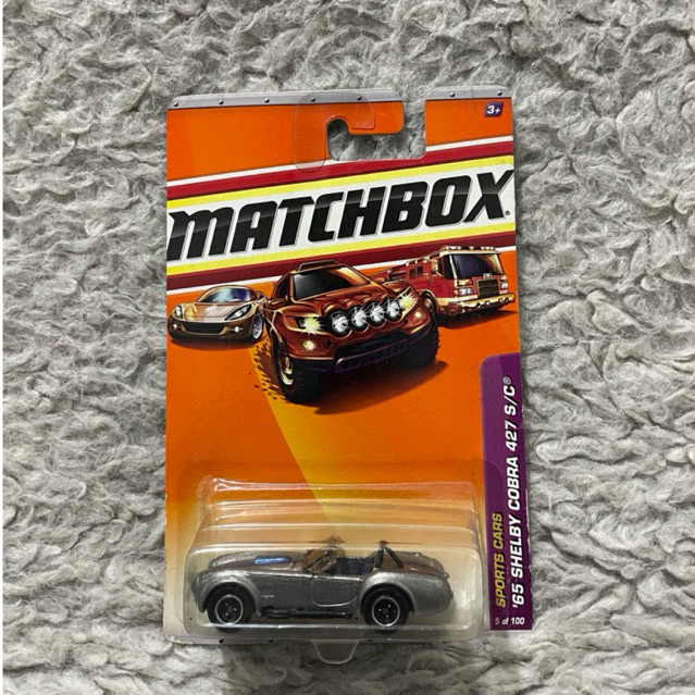 Matchbox 65 Shelby Cobra 427 S/C Silver