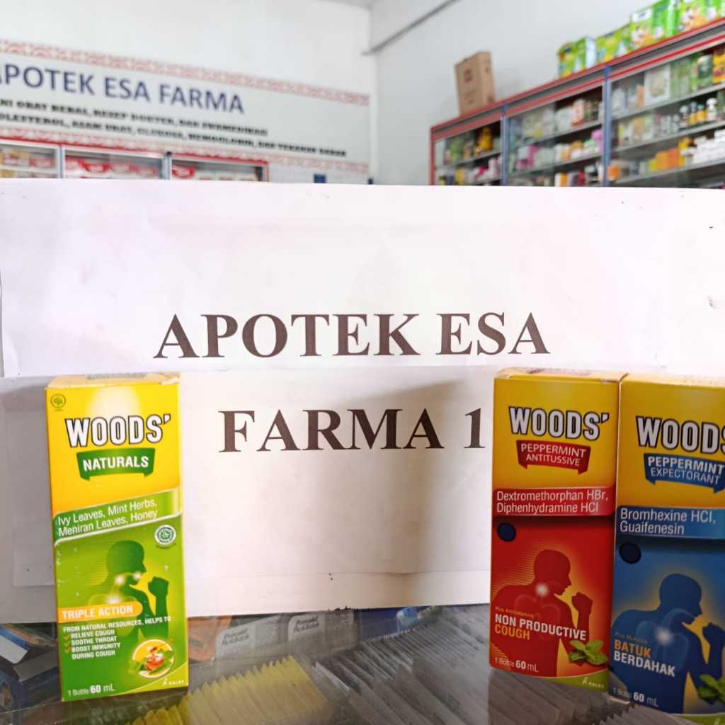 Woods Obat Batuk Berdahak dan Tidak Berdahak / Obat Batuk Woods