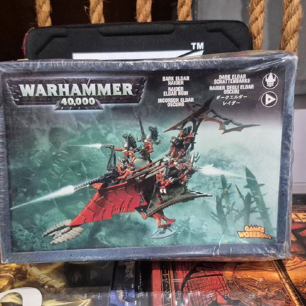 Warhammer 40000 Dark Eldar / Drukhari Raider Vintage Oldhammer Release (1998 Sculpt, 2007 Production