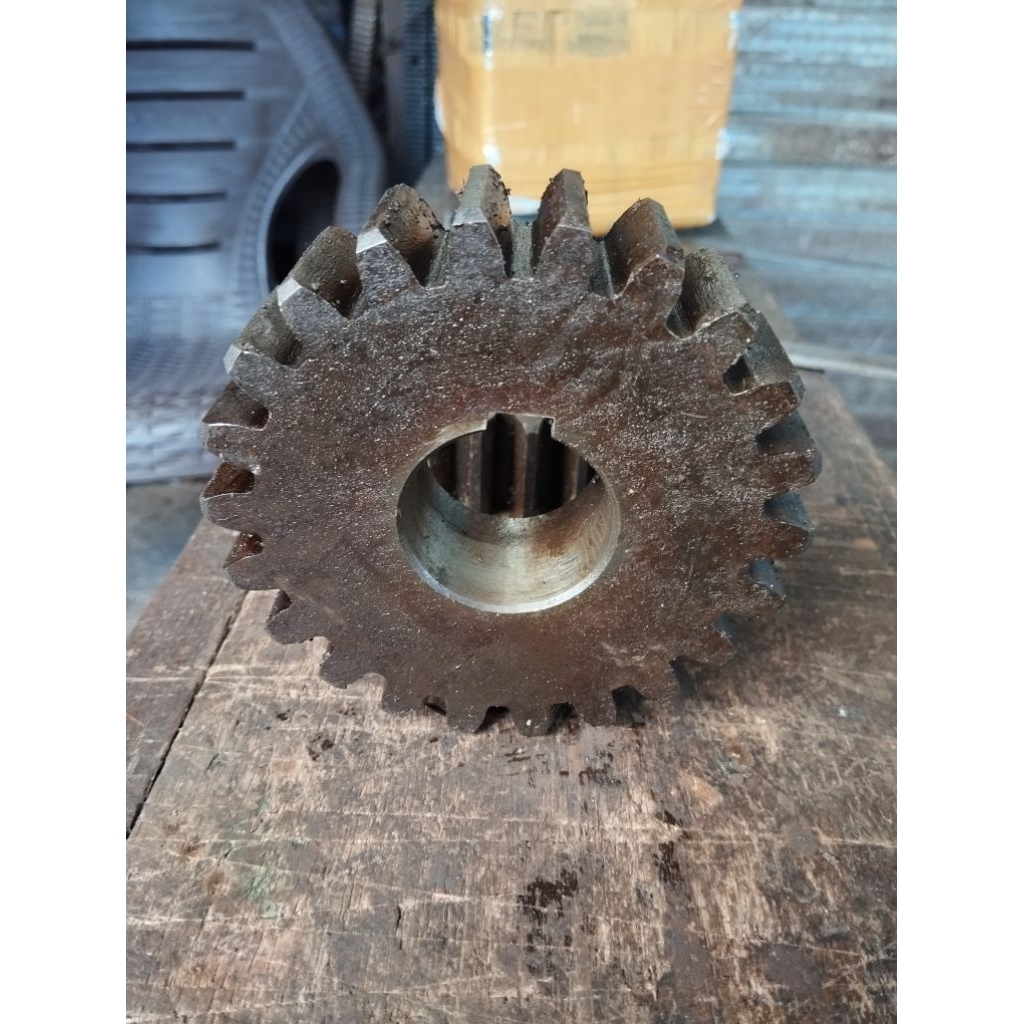 roda gigi, gigi roll, gigi lurus, gigi penggerak 12cm