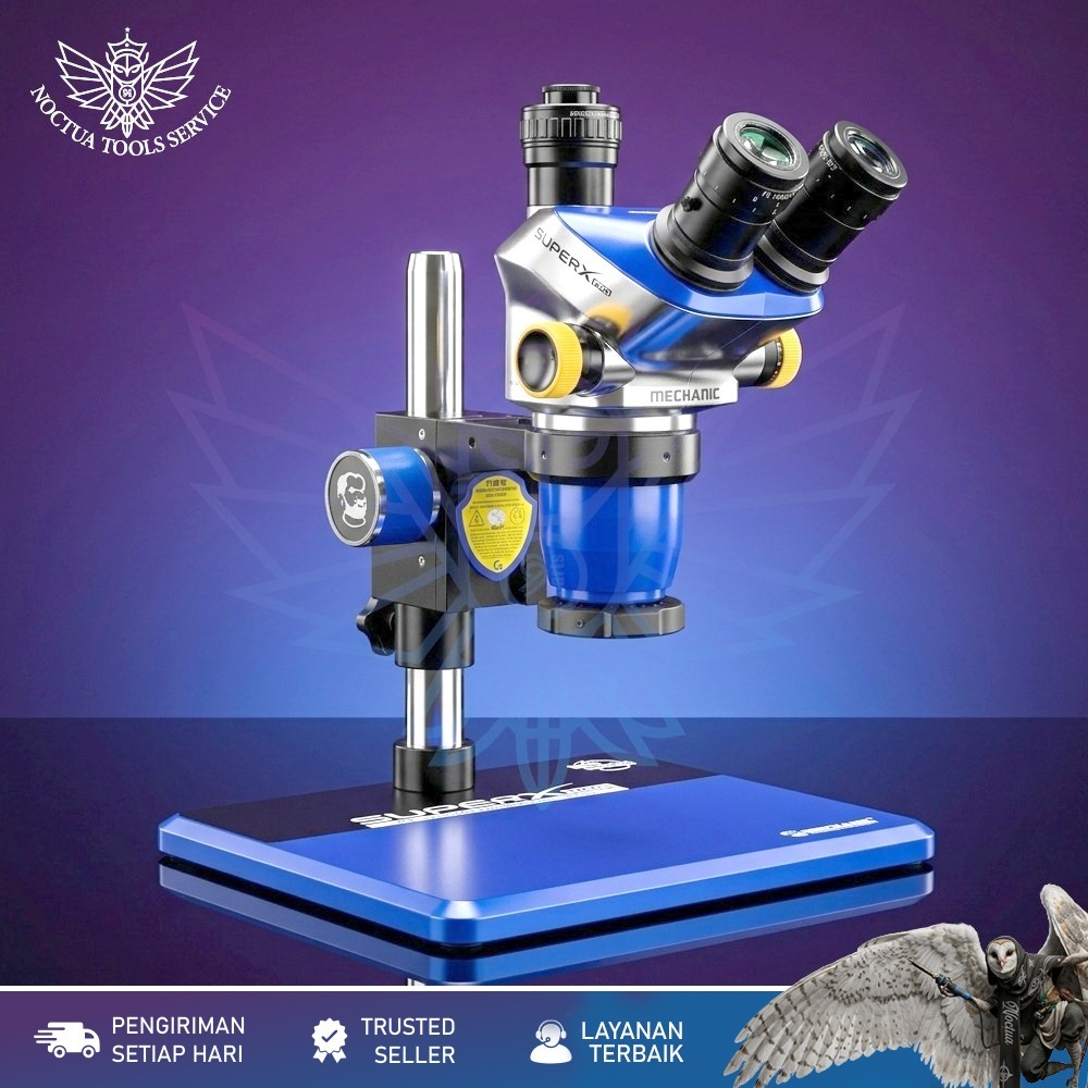 MIKROSKOP TRINOKULER MECHANIC SUPER X-PRO