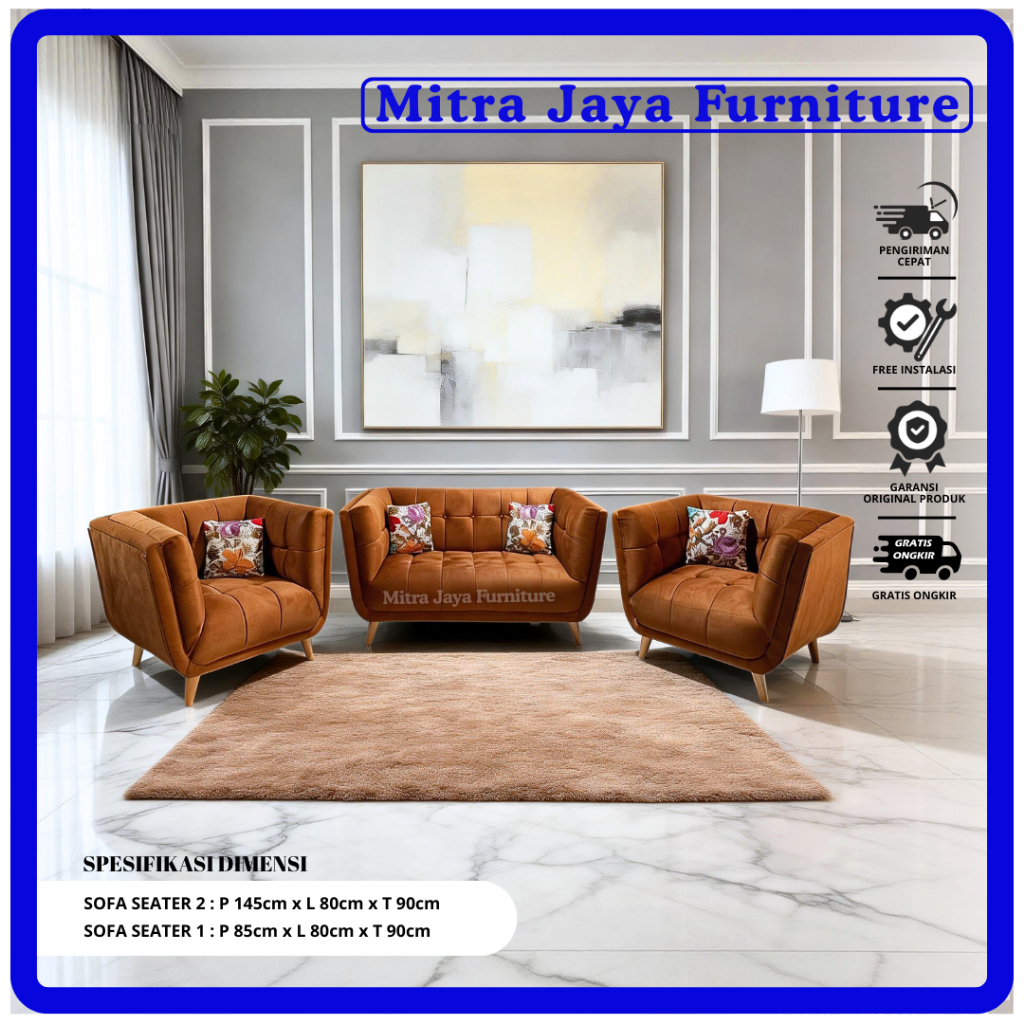 SOFA RETRO MODERN/SOFA TERBARU/SOFA 211