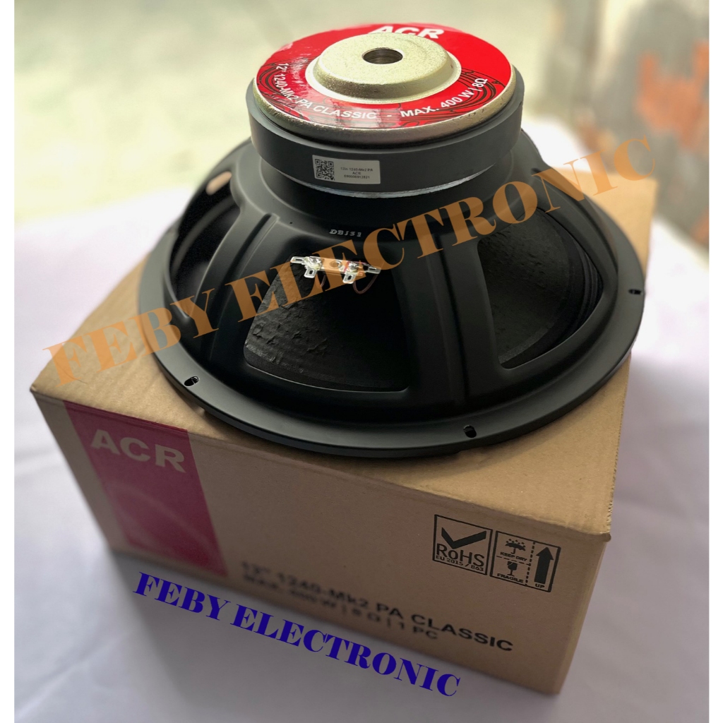 Speaker ACR 12" Fullrange 1240 PA Classic ORIGINAL ACR