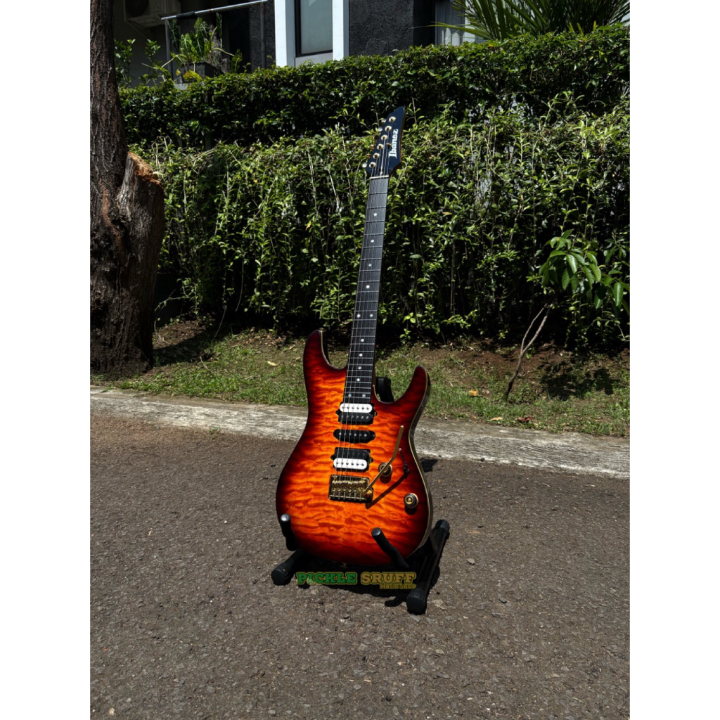 IBANEZ PREMIUM AZ47P1QM DRAGON EYE BURST | GITAR IBANEZ AZ PREMIUM