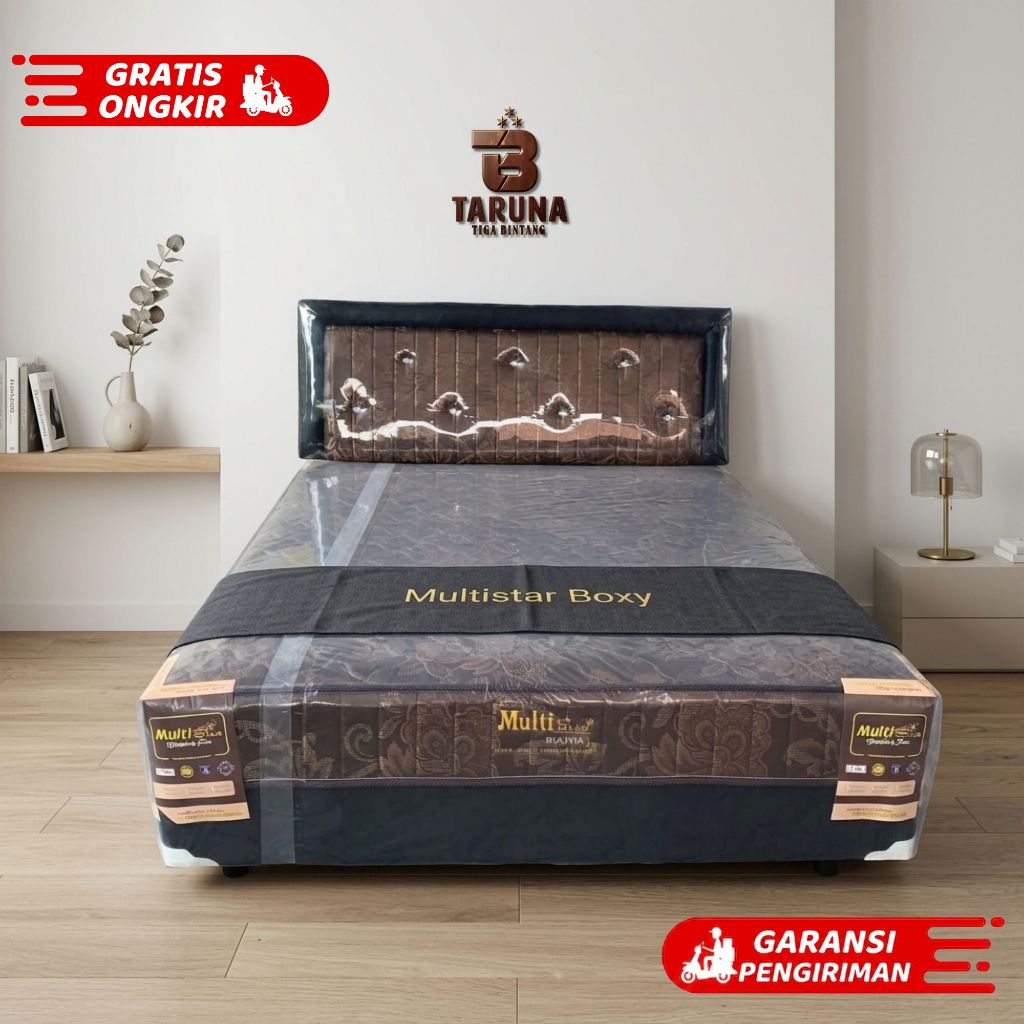 KASUR SPRINGBED BOXY MULTIBED MULTISTAR UKURAN 160*200 120*200 TERMURAH BERGARANSI