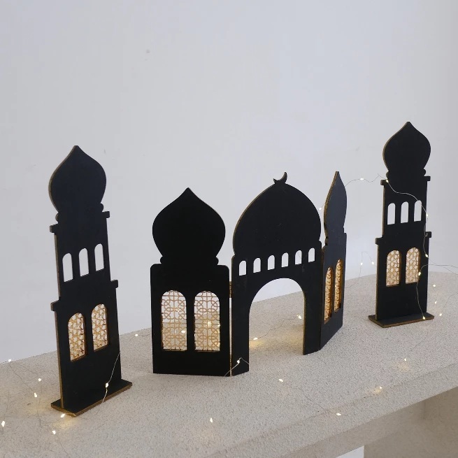 Dekorasi Mushola Arah Kiblat Masjid Mini Nabawi | Mihrab Masjid Nabawi