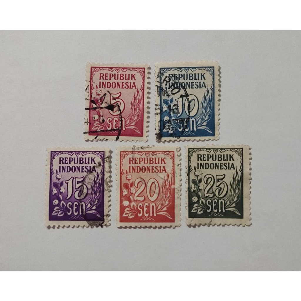 perangko kuno Indonesia