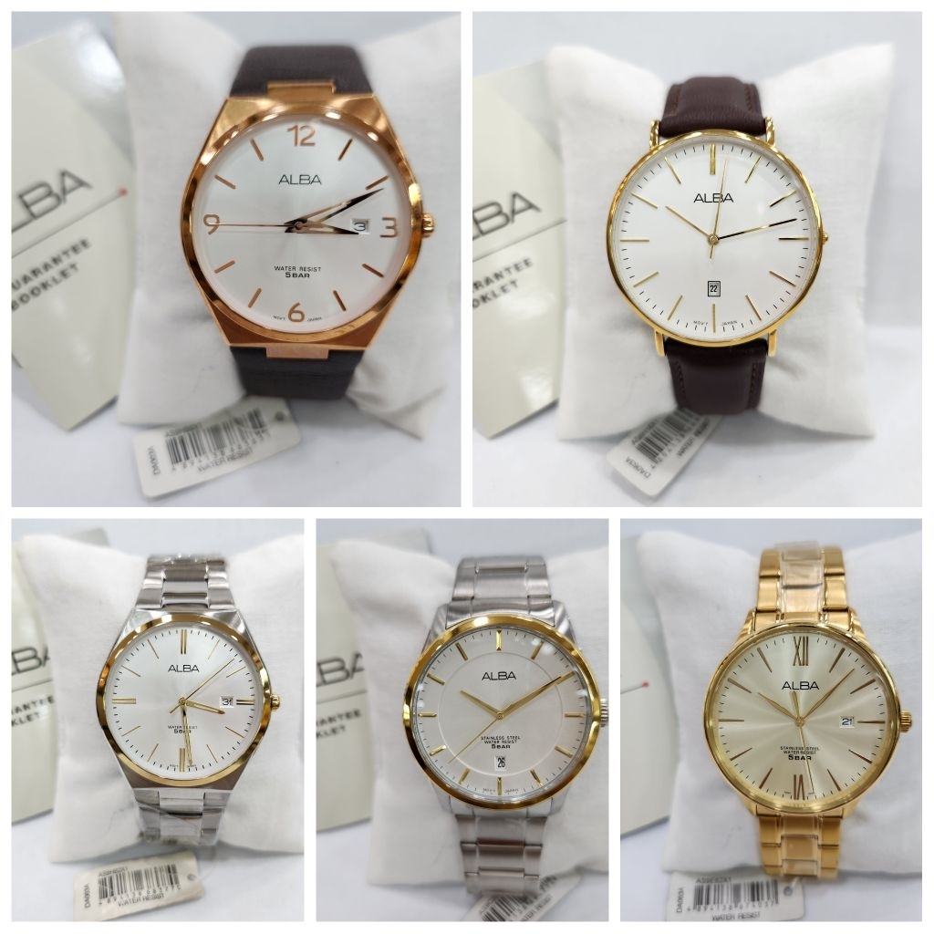 Alba AG8H16 AS9H88 AS9H82 AS9C20 AS9E82 Jam Tangan Pria Original Garansi Resmi