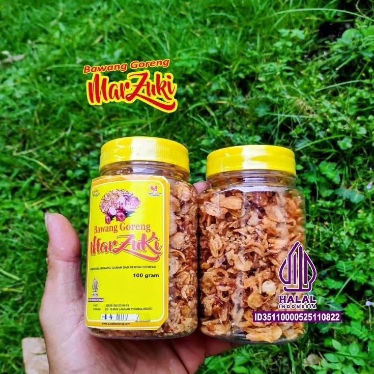 bawang goreng probolinggo terlaris toples 100 gram