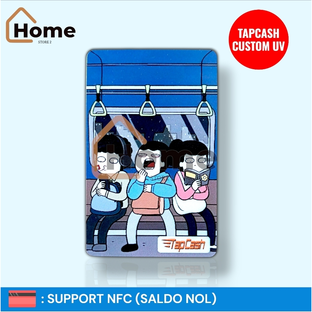 KARTU ETOLL TAPCASH BNI CUSTOM UV - TAHILALATS MRT