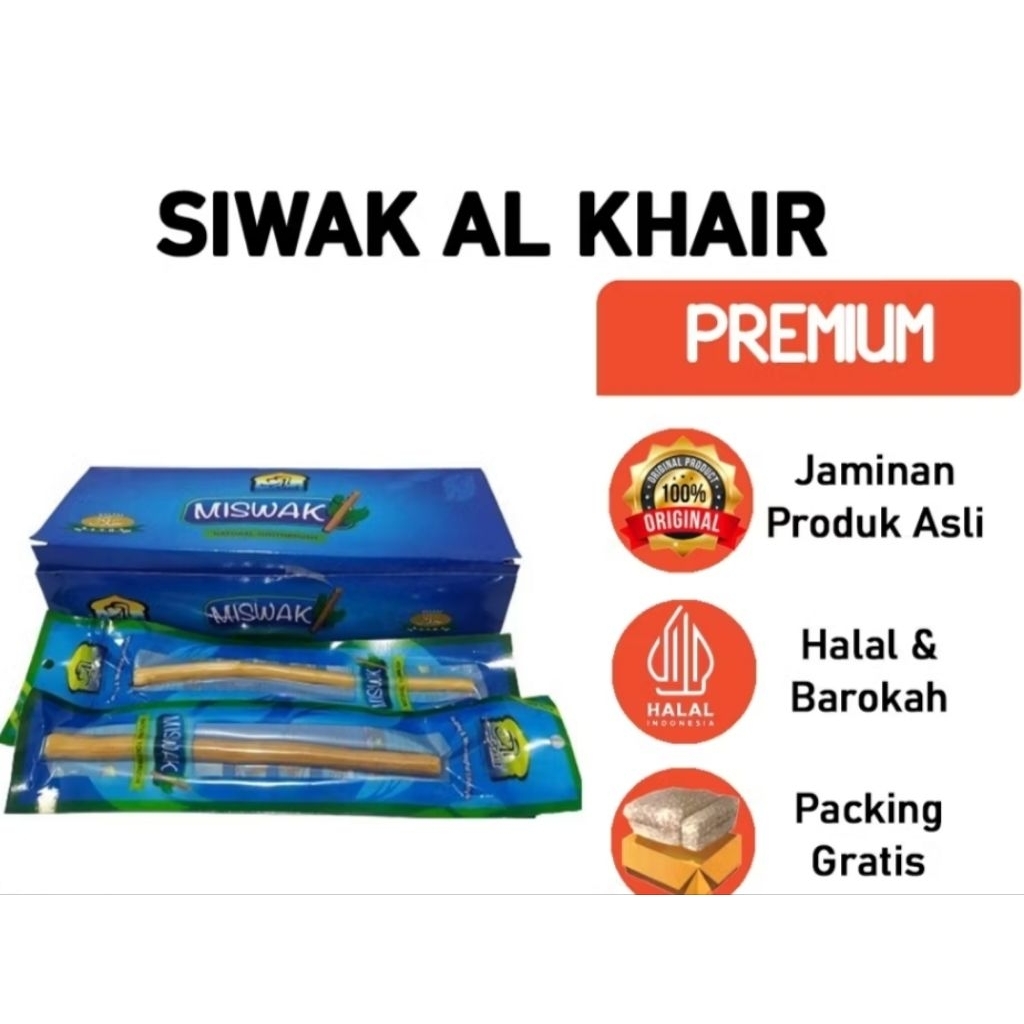 Siwak Al Khair - Kayu Siwak Asli