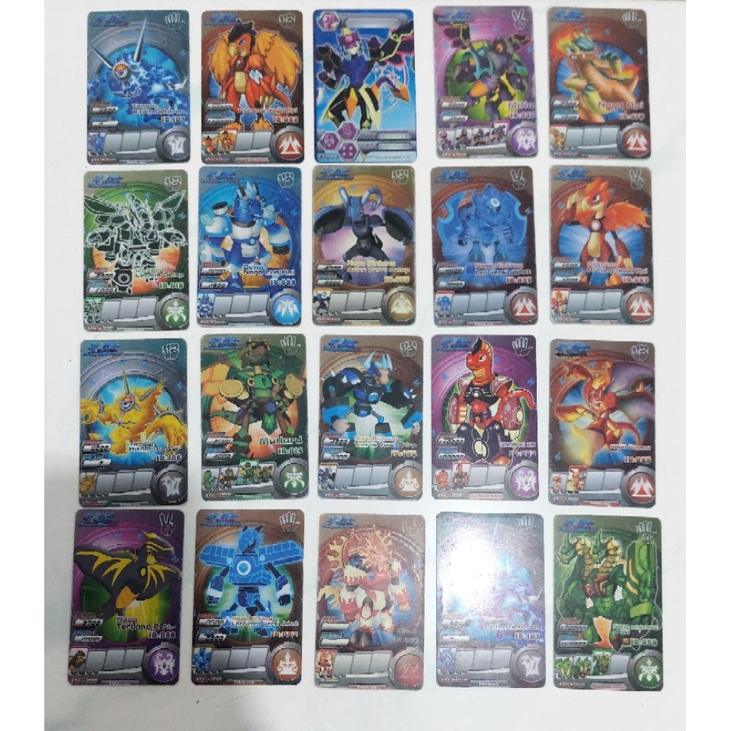 KARTU DRAGON WARRIOR VIP PREMIUM SET & SATUAN